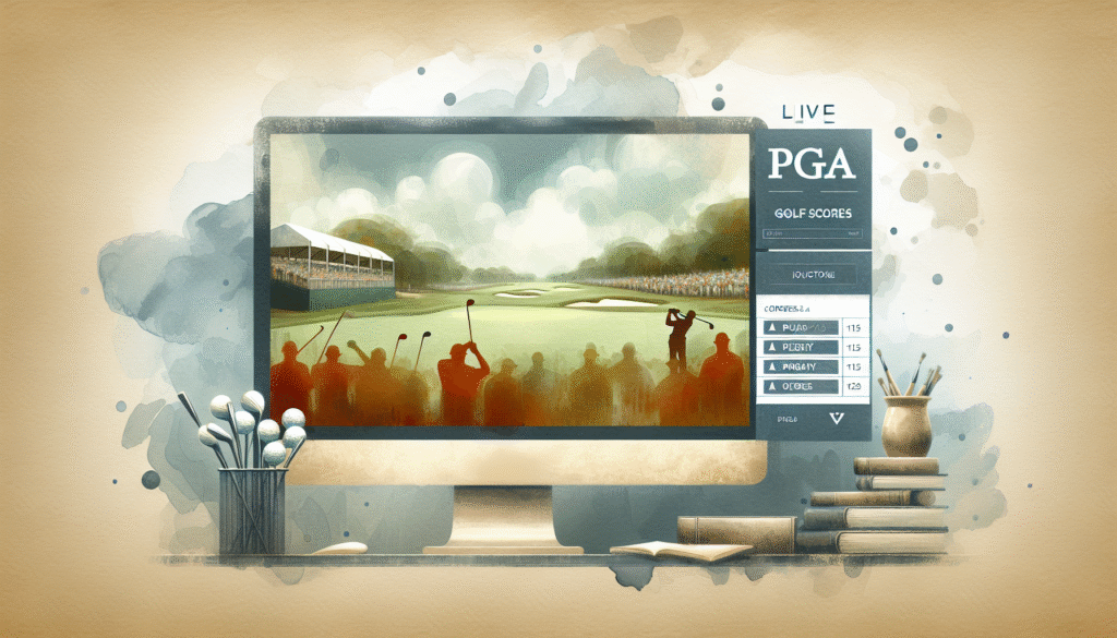 pga golf live scores