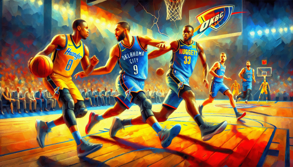thunder vs nuggets match player performance
