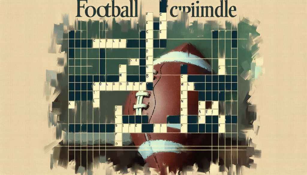 football crossword riddles
