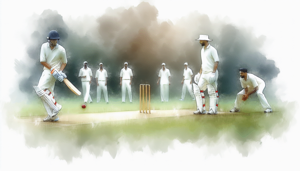 touch cricket gameplay